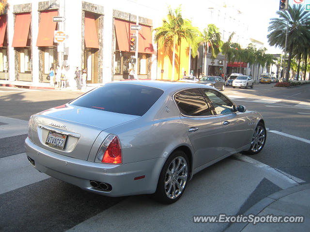 Maserati Quattroporte spotted in Beverly Hills, California