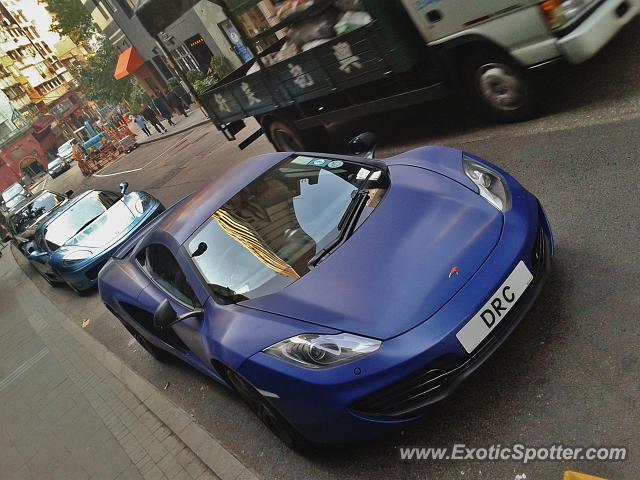 Mclaren MP4-12C spotted in Hong Kong, China