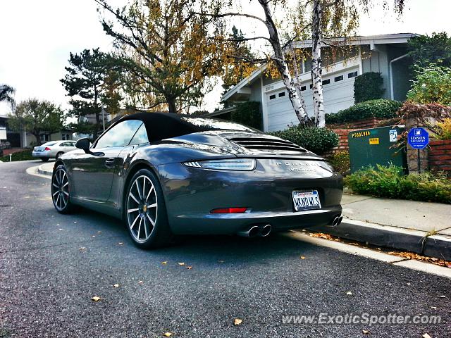 Porsche 911 spotted in Calabasas, California