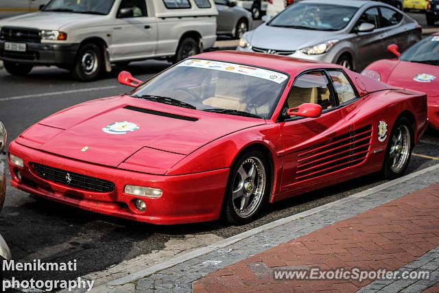 Ferrari Testarossa spotted in Cape Town, South Africa