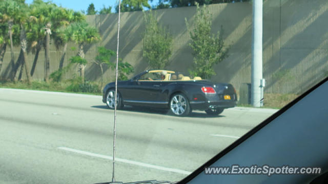 Bentley Continental spotted in Palm Beach, Florida