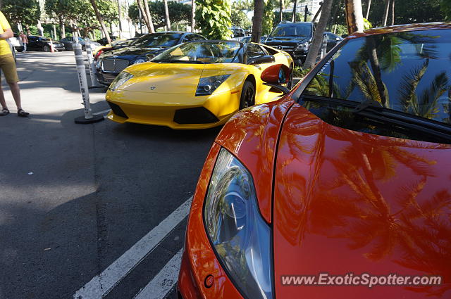 Lamborghini Murcielago spotted in Bal Harbour, Florida