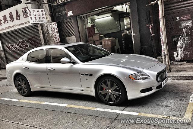 Maserati Quattroporte spotted in Hong Kong, China