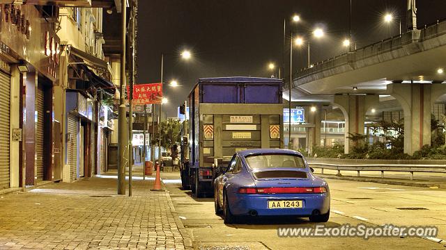 Porsche 911 spotted in Hong Kong, China