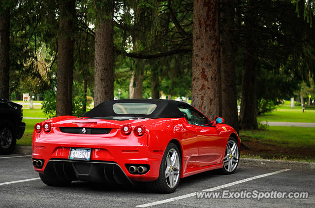 Ferrari F430 spotted in Saratoga Springs, New York