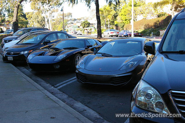 Mclaren MP4-12C spotted in Montecito, California