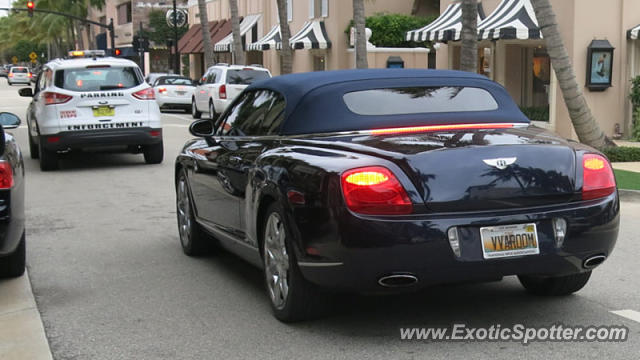 Bentley Continental spotted in Palm Beach, Florida