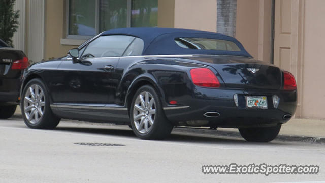 Bentley Continental spotted in Palm Beach, Florida