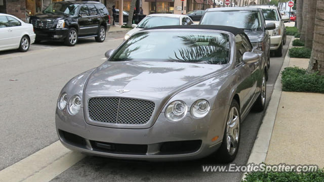 Bentley Continental spotted in Palm Beach, Florida