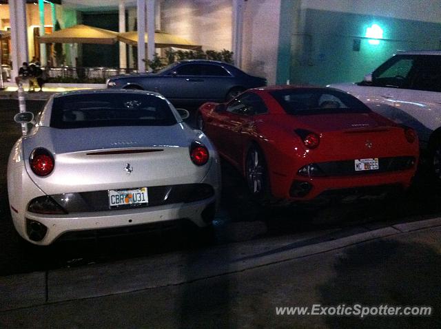 Ferrari California spotted in Miami, Florida