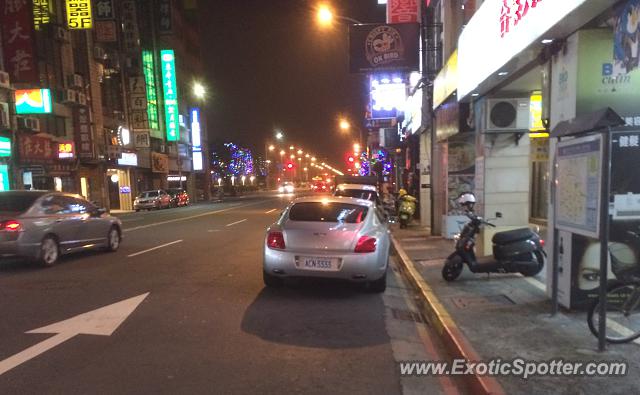 Bentley Continental spotted in Taipei, Taiwan