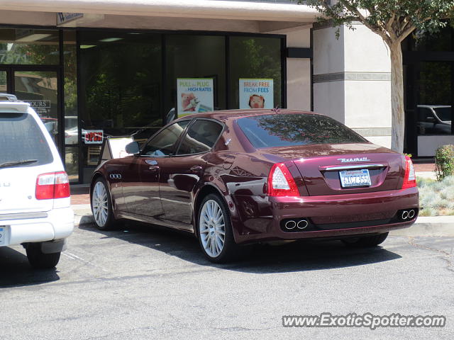 Maserati Quattroporte spotted in City of Industry, California