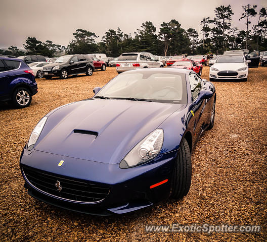 Ferrari California spotted in Carmel, California