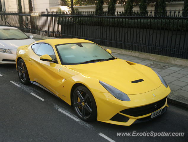 Ferrari F12 spotted in London, United Kingdom