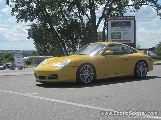 Porsche 911 GT3 spotted in Trois-Rivières, Canada