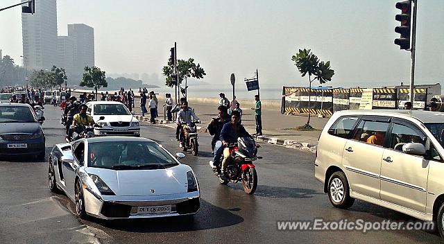 Lamborghini Gallardo spotted in Mumbai, India