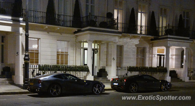 Ferrari F12 spotted in London, United Kingdom