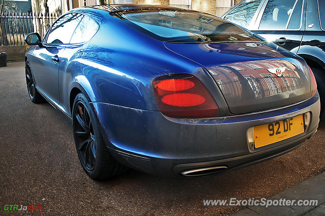 Bentley Continental spotted in York, United Kingdom