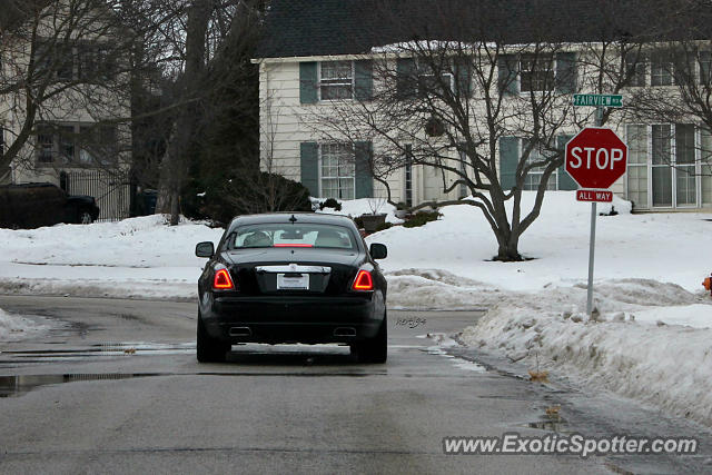 Rolls Royce Ghost spotted in Winnetka, Illinois