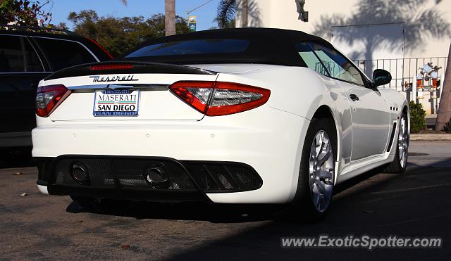 Maserati GranTurismo spotted in La Jolla, California