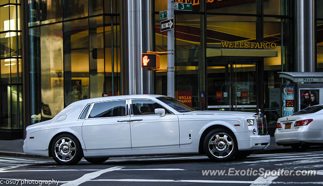 Rolls Royce Phantom spotted in New York, New York