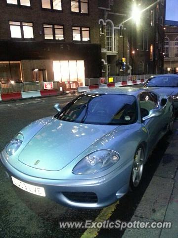 Ferrari 360 Modena spotted in London, United Kingdom