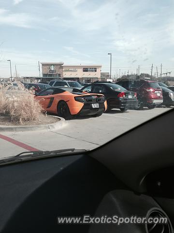 Mclaren MP4-12C spotted in Dallas, Texas