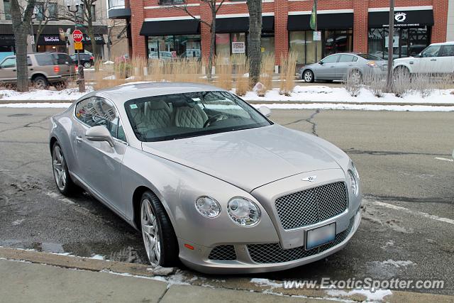 Bentley Continental spotted in Highland Park, Illinois