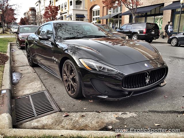 Maserati GranTurismo spotted in Charlotte, North Carolina