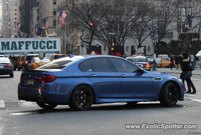 BMW M5 spotted in Manhattan, New York