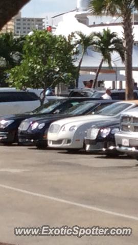 Bentley Continental spotted in Fort Lauderdale, Florida