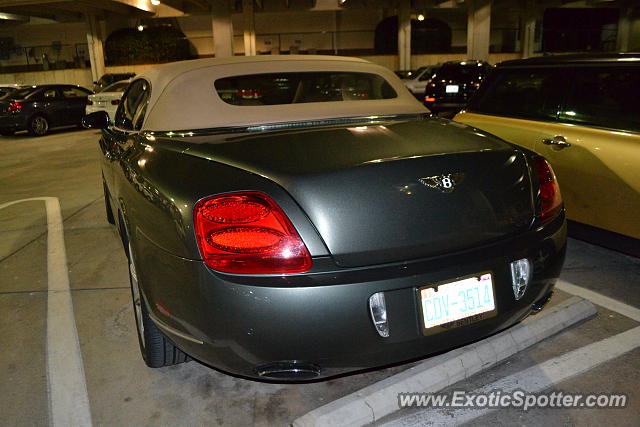 Bentley Continental spotted in Charlotte, North Carolina