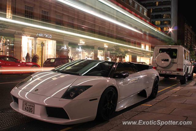 Lamborghini Murcielago spotted in London, United Kingdom