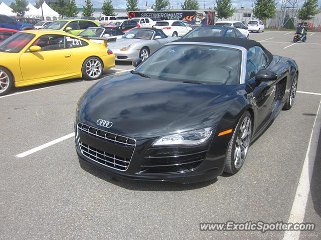 Audi R8 spotted in Trois-Rivières, Canada