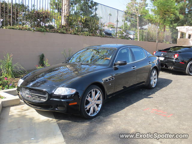 Maserati Quattroporte spotted in San Gabriel, California