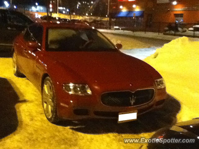 Maserati Quattroporte spotted in London Ontario, Canada