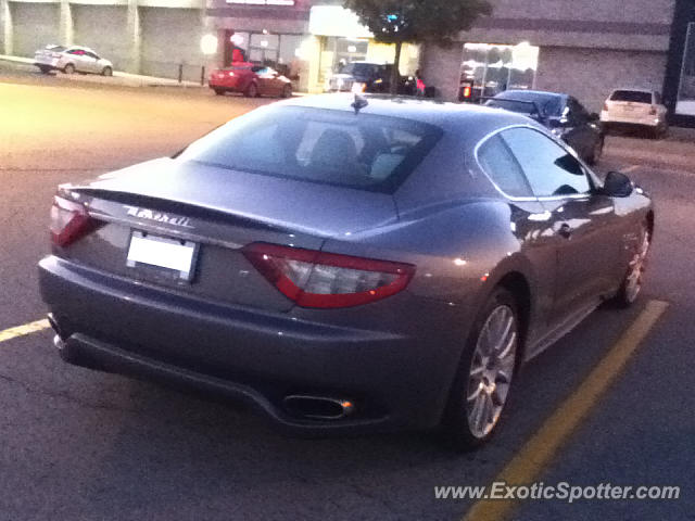 Maserati GranTurismo spotted in London  Ontario, Canada