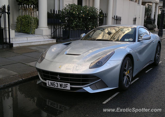 Ferrari F12 spotted in London, United Kingdom