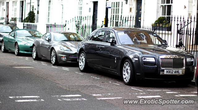 Rolls Royce Ghost spotted in London, United Kingdom