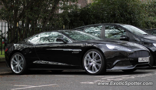 Aston Martin Vanquish spotted in London, United Kingdom