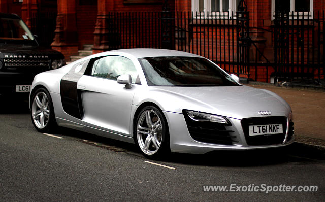 Audi R8 spotted in London, United Kingdom