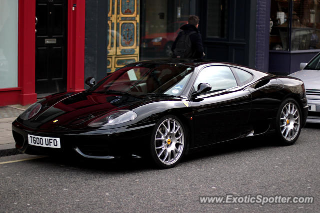 Ferrari 360 Modena spotted in London, United Kingdom