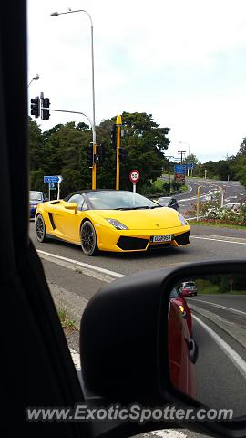 Lamborghini Gallardo spotted in Auckland, New Zealand