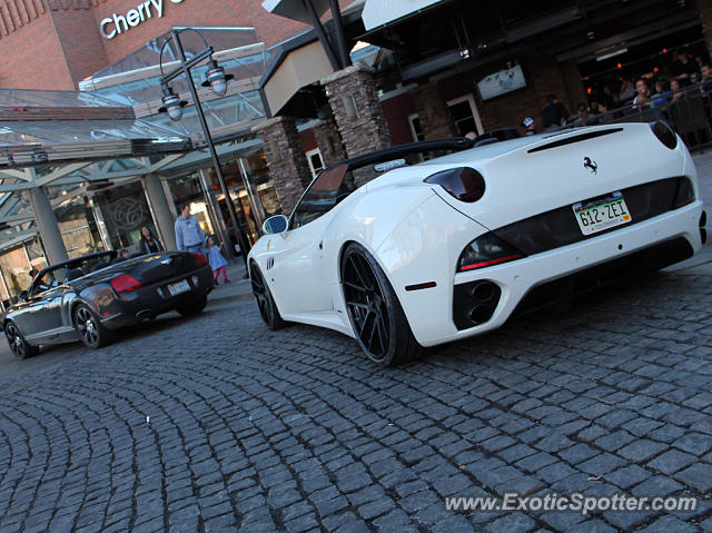 Ferrari California spotted in Denver, Colorado