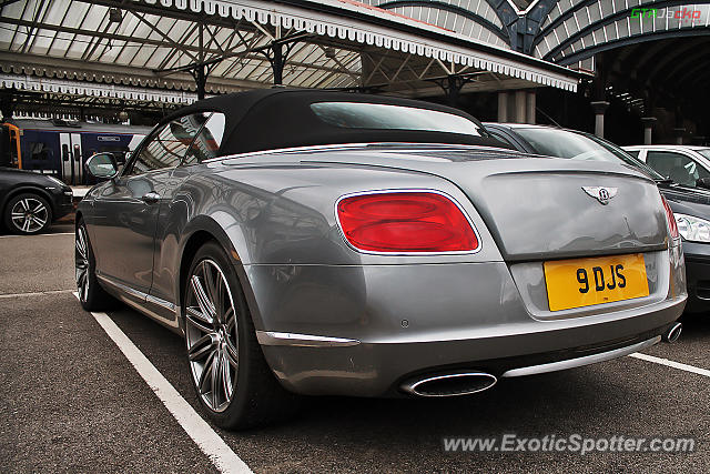 Bentley Continental spotted in York, United Kingdom