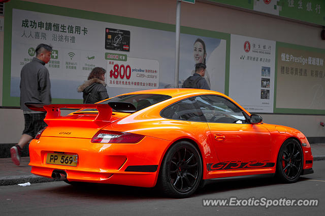 Porsche 911 GT3 spotted in Hong Kong, China