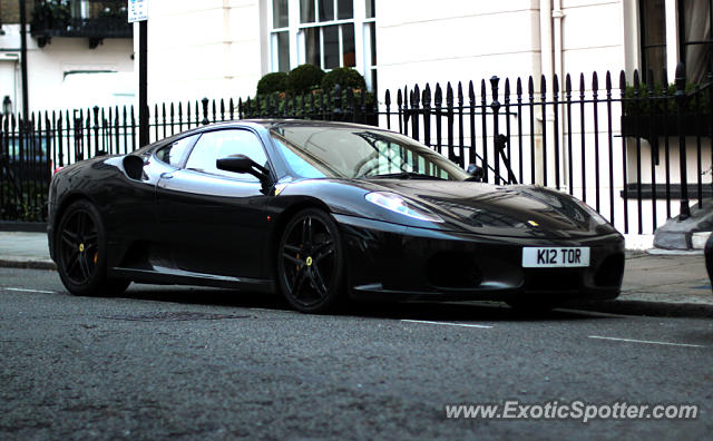 Ferrari F430 spotted in London, United Kingdom