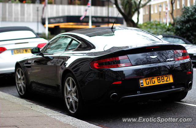 Aston Martin Vantage spotted in London, United Kingdom