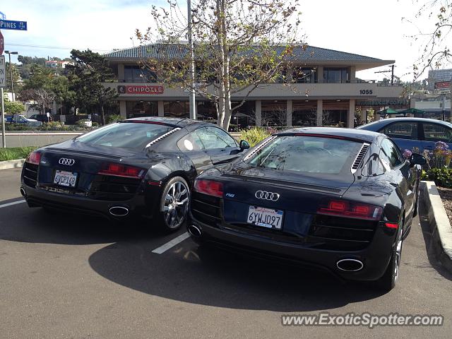 Audi R8 spotted in La Jolla, California