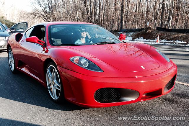 Ferrari F430 spotted in Glen Echo, Maryland